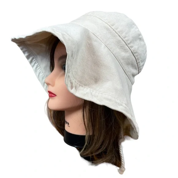 Scala Cream Wide-Brim Hat - Picture 4 of 13